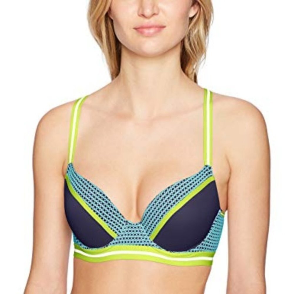 ✅ On Gossamer Active Uplift Push Up Plunge Bra‎ 36D